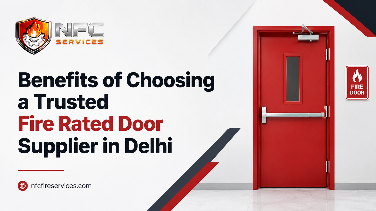 Trusted Fire Rated Door Supplier in Delhi - NFC Fire Services